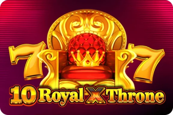 Capa do slot 10 Royal X Throne