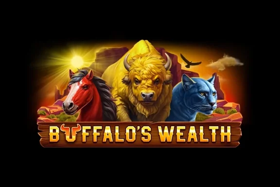 Capa do slot Buffalos Wealth